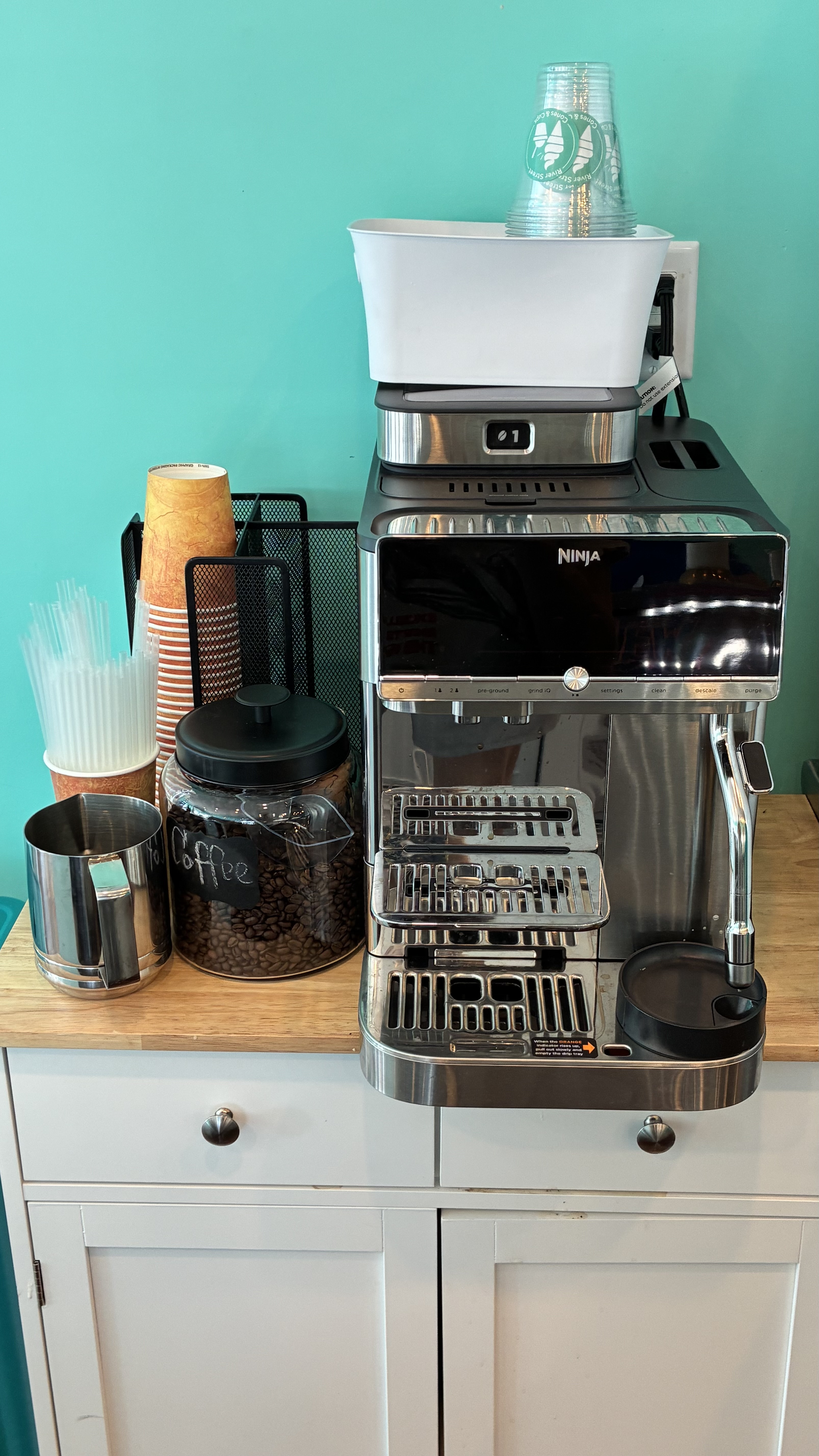 Our espresso machine